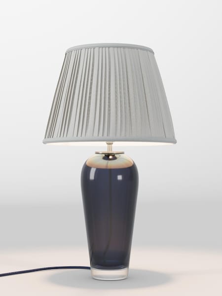 Silver Grey Pleated Lamp Shade (AR4085_AR8409) | £75