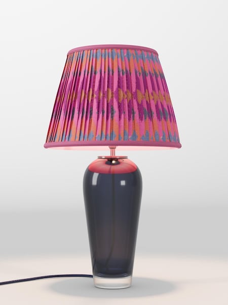 Pink Ikat Pleated Lamp Shade (AR4085_AR8414) | £75