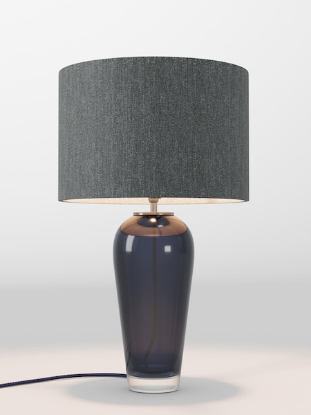 Charcoal Grey Tweedy Lamp Shade (AR4085_F68887) | £75