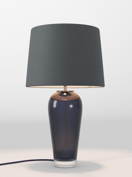 Charcoal Grey Velvet Lamp Shade (AR4085_F68892) | £75