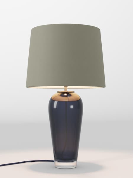 Moss Green Velvet Lamp Shade (AR4085_F68895) | £75