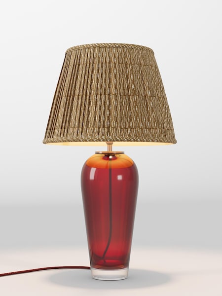 Honey Yellow Geo Pleated Lamp Shade (AR4086_AR8413) | £75