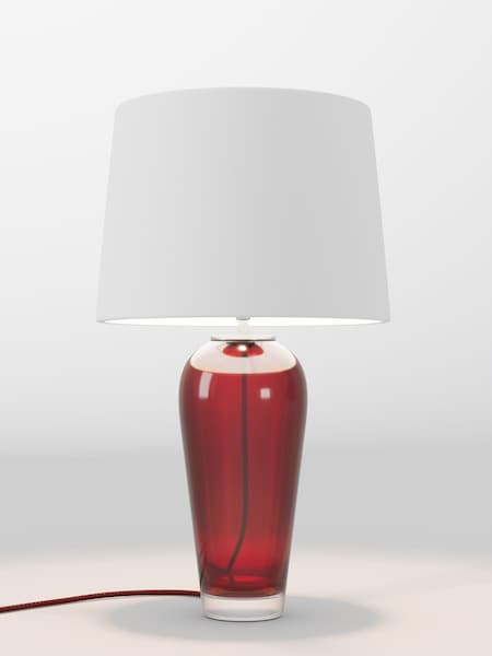 Ivory White Plain Lamp Shade (AR4086_F68872) | £75