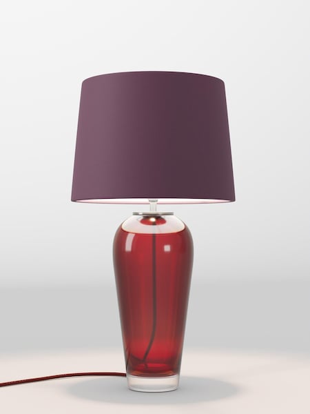 Plum Purple Plain Lamp Shade (AR4086_F68878) | £75