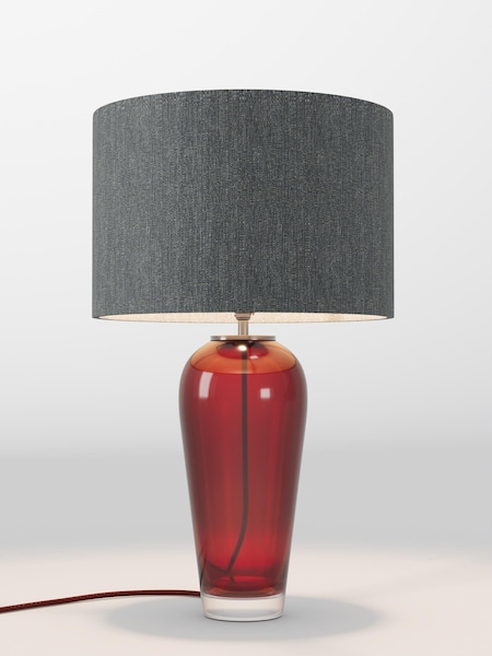 Charcoal Grey Tweedy Lamp Shade (AR4086_F68887) | £75