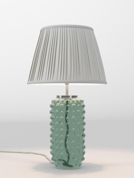 Silver Grey Pleated Lamp Shade (AR4087_AR8409) | £52