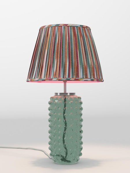 Red Stripes Pleated Lamp Shade (AR4087_AR8421) | £52
