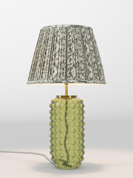 Green Geo Pleated Lamp Shade (AR4087_AR8422) | £52