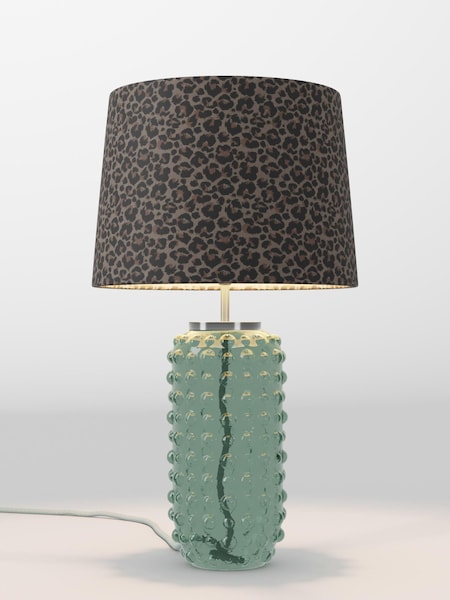 Leopard Print Velvet Lamp Shade (AR4087_F20714) | £52