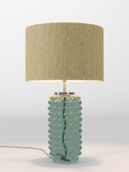 Ochre Yellow Tweedy Lamp Shade (AR4087_F68885) | £52