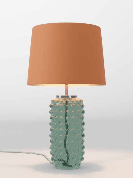 Orange Velvet Lamp Shade (AR4087_F68896) | £52