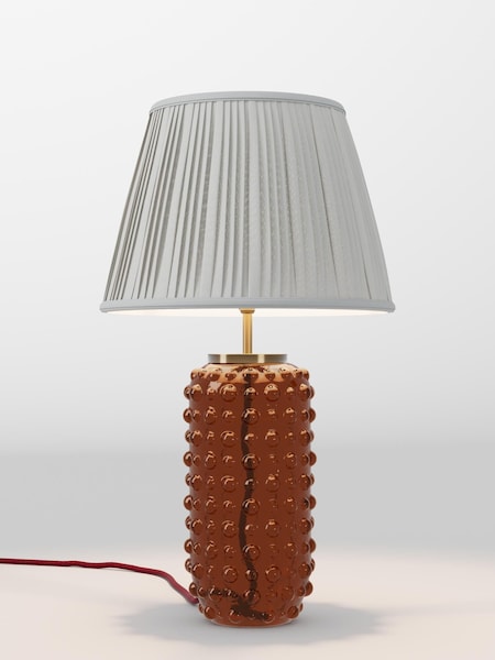 Silver Grey Pleated Lamp Shade (AR4088_AR8409) | £52