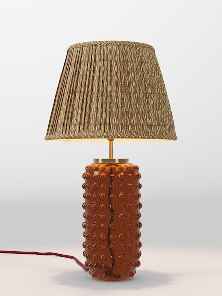 Honey Yellow Geo Pleated Lamp Shade (AR4088_AR8413) | £52