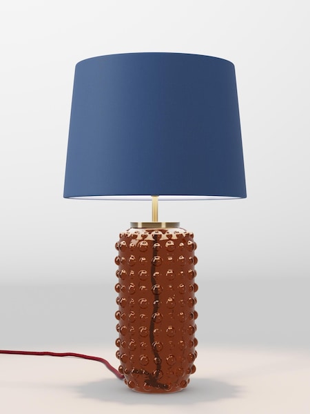 Navy Blue Plain Lamp Shade (AR4088_F68868) | £52