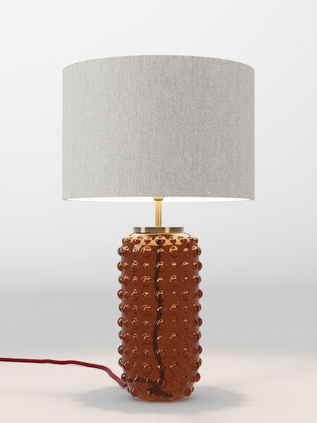 Natural Tweedy Lamp Shade (AR4088_F68884) | £52