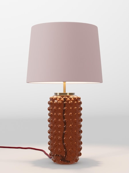 Pink Velvet Lamp Shade (AR4088_F68894) | £52