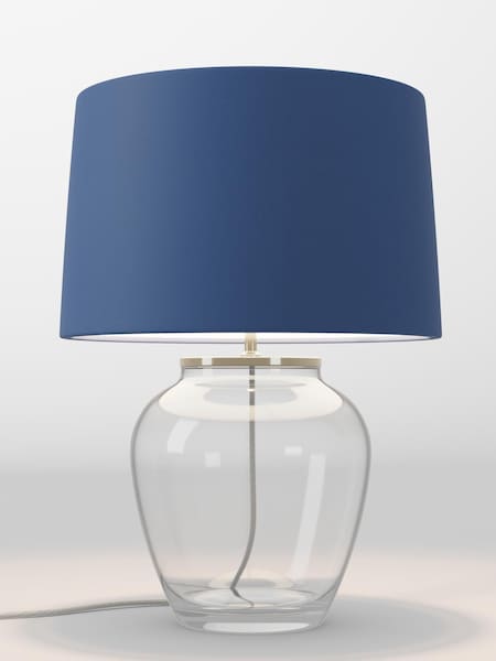 Navy Blue Plain Lamp Shade (AR4089_F68868) | £85