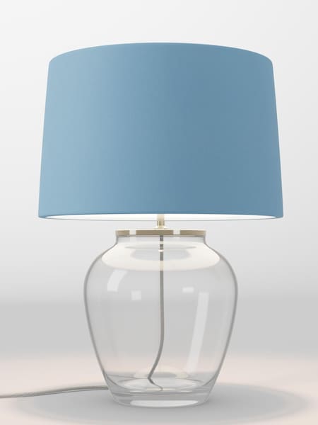 Blue Plain Lamp Shade (AR4089_F68876) | £85