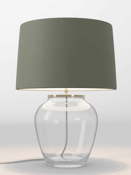 Moss Green Plain Lamp Shade (AR4089_F68877) | £85