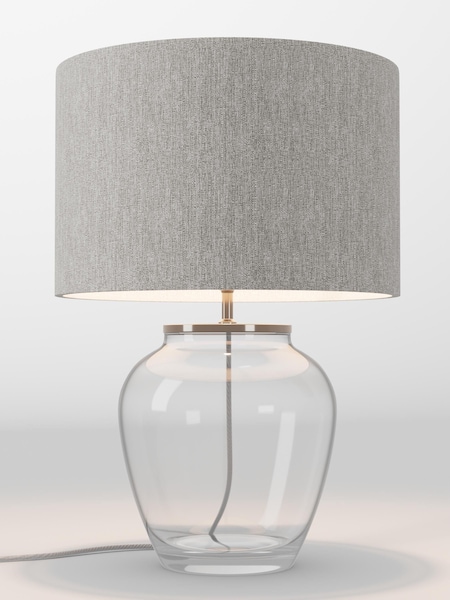 Mid Natural Tweedy Lamp Shade (AR4089_F68882) | £85