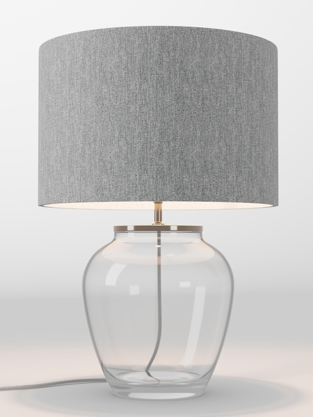 Grey Tweedy Lamp Shade (AR4089_F68886) | £85