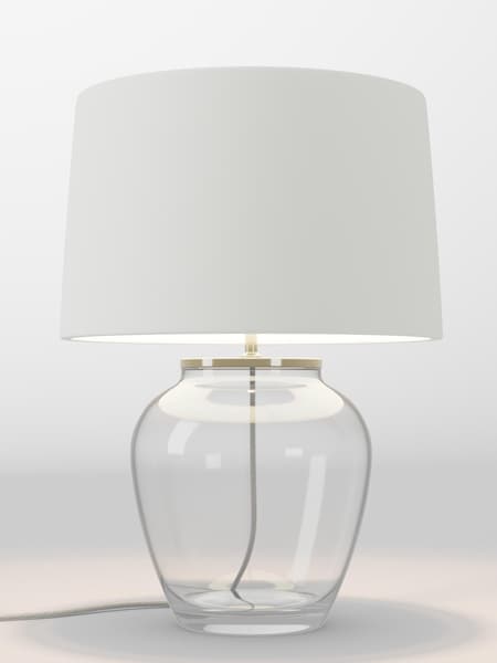 Mid Natural Velvet Lamp Shade (AR4089_F68888) | £85