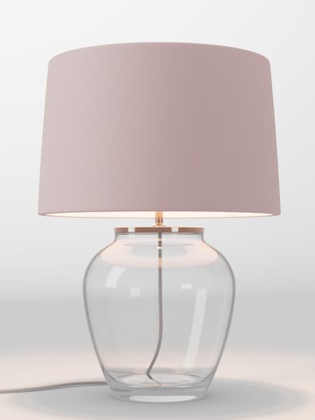 Pink Velvet Lamp Shade (AR4089_F68894) | £85