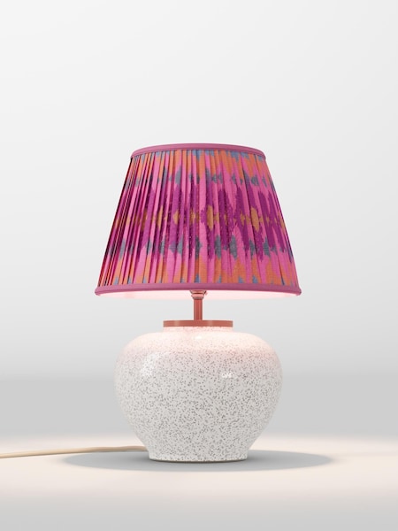 Pink Ikat Pleated Lamp Shade (AR4098_AR8414) | £70