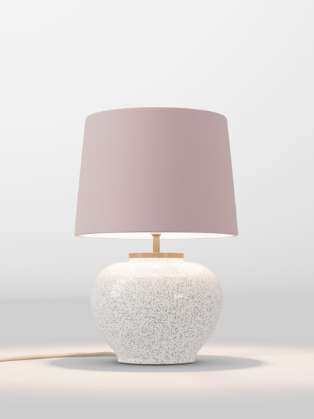 Pink Velvet Lamp Shade (AR4098_F68894) | £70