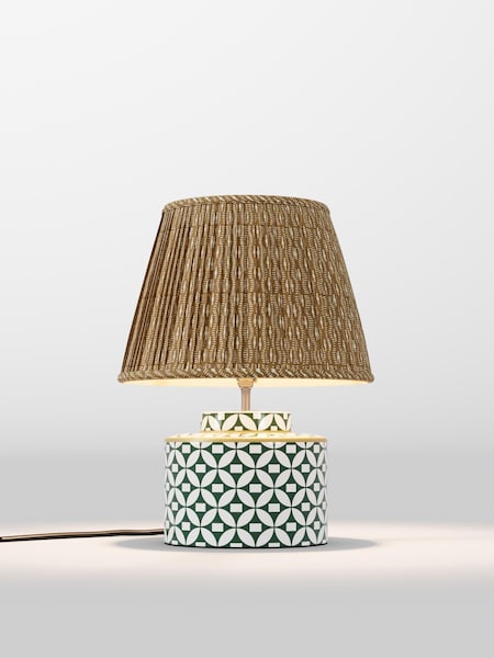 Honey Yellow Geo Pleated Lamp Shade (AR4136_AR8413) | £50