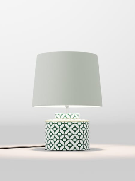 Sage Green Plain Lamp Shade (AR4136_F68879) | £50