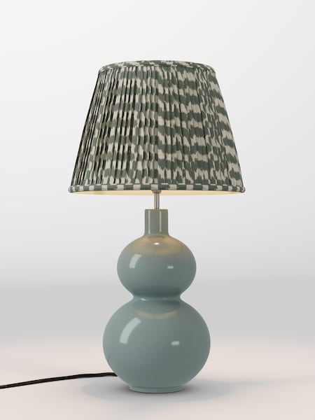 Green Mosaic Pleated Lamp Shade (AR4139_AR8415) | £70