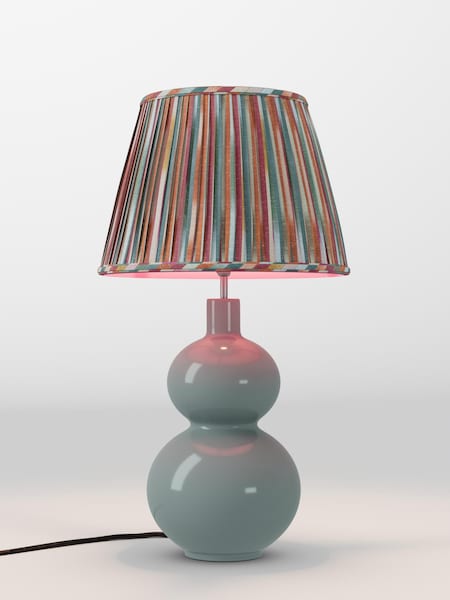 Red Stripes Pleated Lamp Shade (AR4139_AR8421) | £70