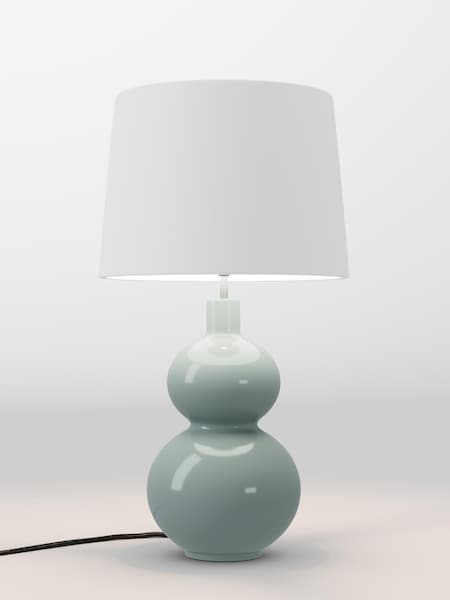 Ivory White Plain Lamp Shade (AR4139_F68872) | £70