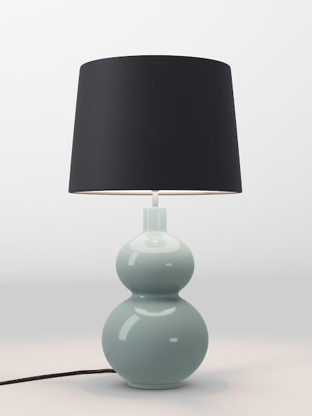Black Plain Lamp Shade (AR4139_F68874) | £70