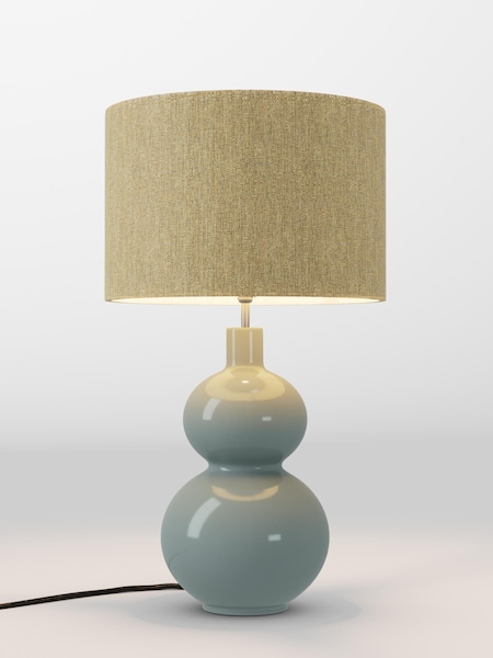 Ochre Yellow Tweedy Lamp Shade (AR4139_F68885) | £70