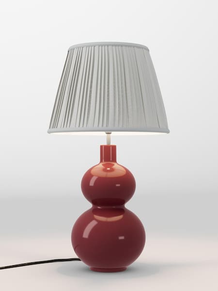 Silver Grey Pleated Lamp Shade (AR4140_AR8409) | £70