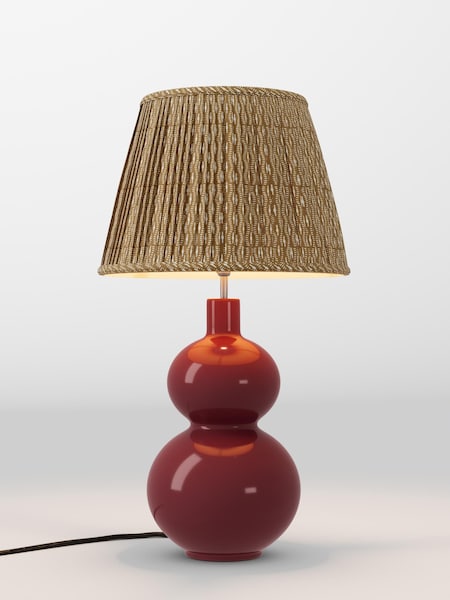 Honey Yellow Geo Pleated Lamp Shade (AR4140_AR8413) | £70