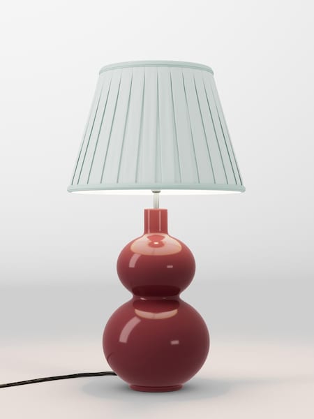 Green Box Pleated Lamp Shade (AR4140_F48627) | £70