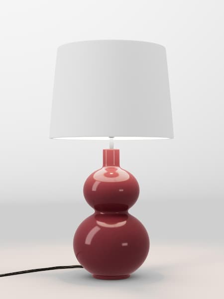 Ivory White Plain Lamp Shade (AR4140_F68872) | £70