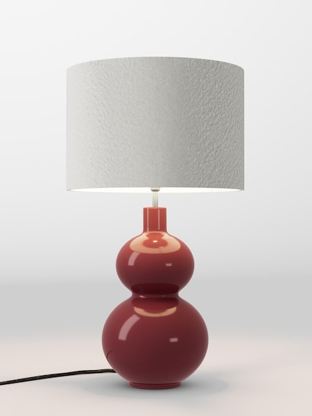 Natural Boucle Lamp Shade (AR4140_F68881) | £70