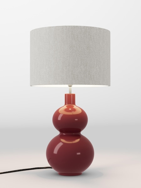 Natural Tweedy Lamp Shade (AR4140_F68884) | £70