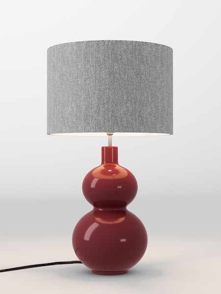 Grey Tweedy Lamp Shade (AR4140_F68886) | £70
