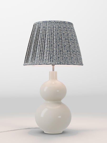 Blue Floral Pleated Lamp Shade (AR8591_AR8412) | £70