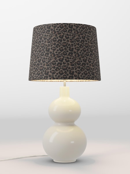 Leopard Print Velvet Lamp Shade (AR8591_F20714) | £70