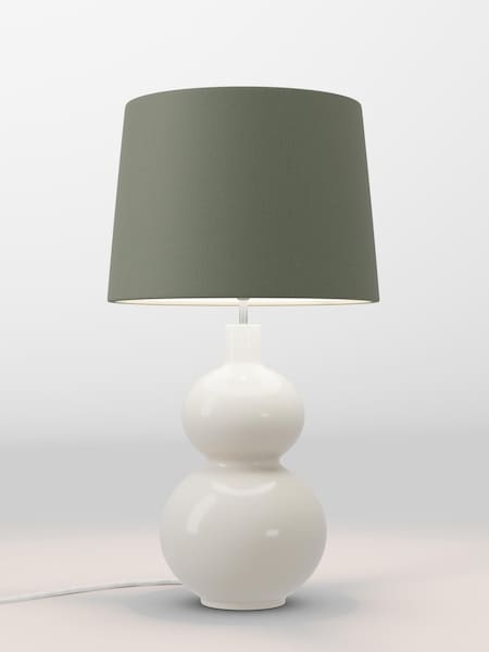 Moss Green Plain Lamp Shade (AR8591_F68877) | £70