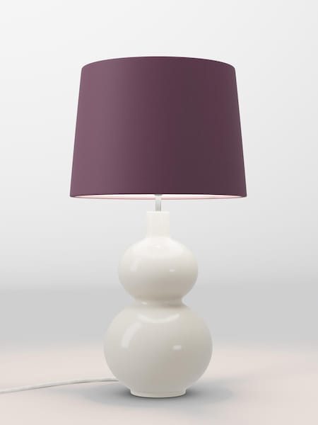 Plum Purple Plain Lamp Shade (AR8591_F68878) | £70