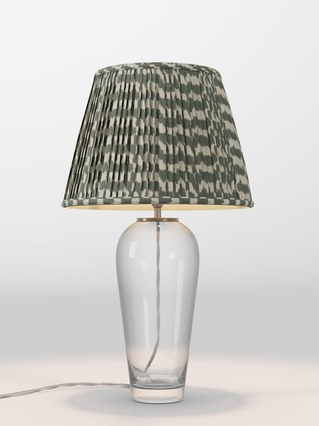 Green Mosaic Pleated Lamp Shade (F01972_AR8415) | £75