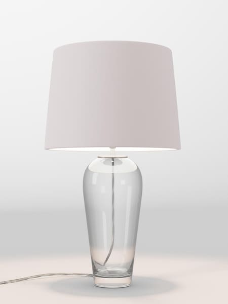 Pink Plain Lamp Shade (F01972_F68870) | £75