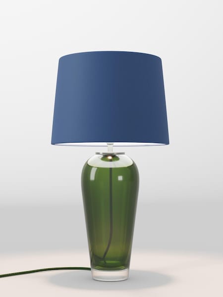 Navy Blue Plain Lamp Shade (F01978_F68868) | £75